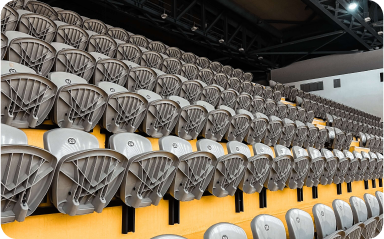 Cadeiras terreas e elevadas